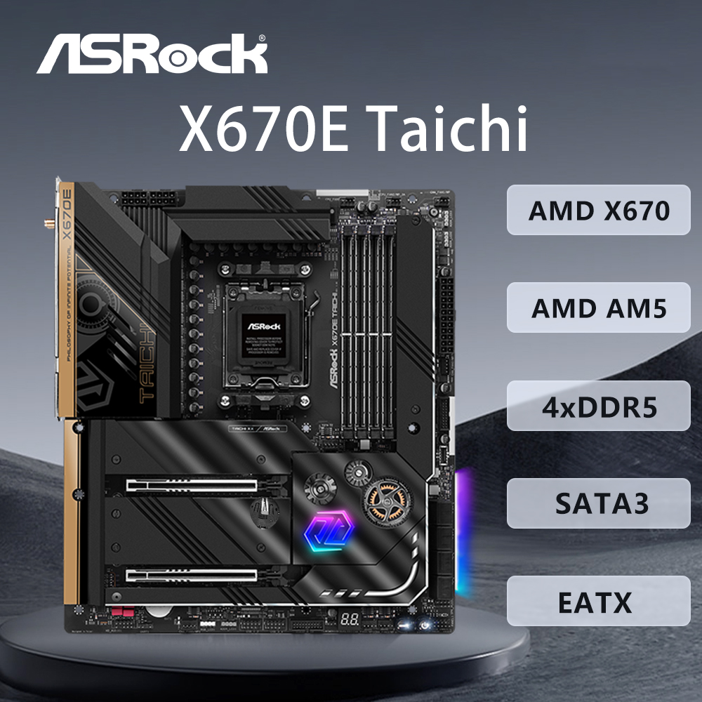 Home Cooking Videos - ASRock X670E Taichi Motherboard AMD X670