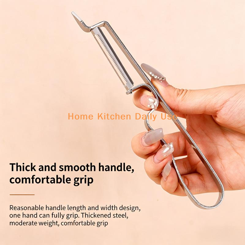 Home Cooking Experience - Heavy-duty Stainless Steel Peeler for Potatoes