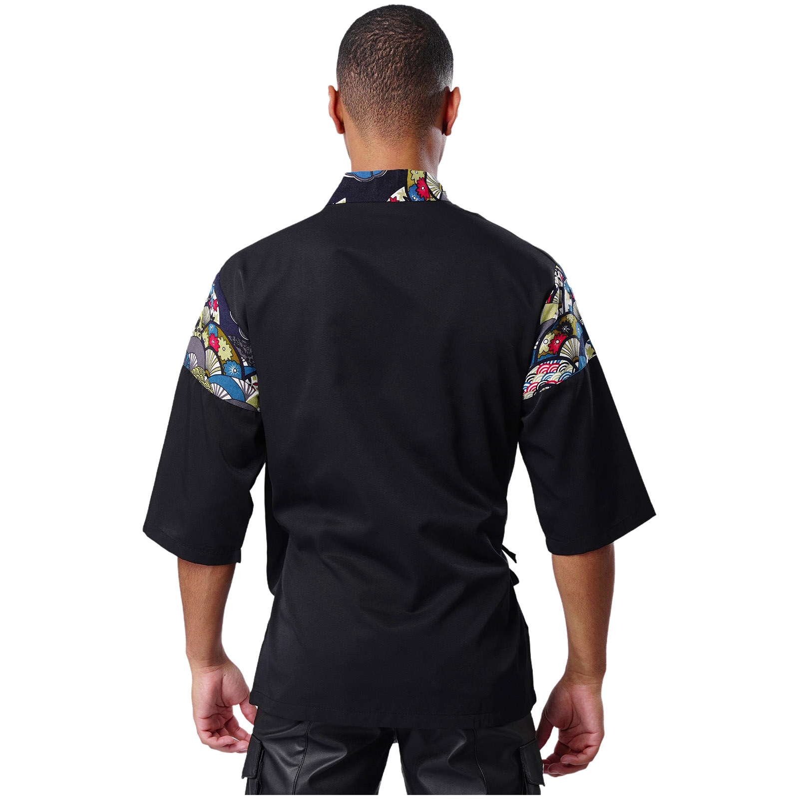 Home Cooking In Japanese - Men's Japanese Sushi Chef Coat Kimono