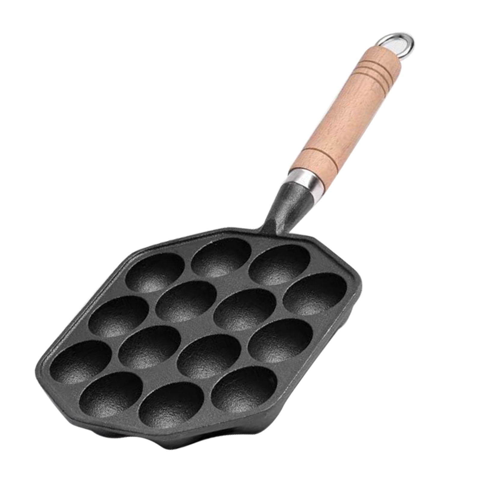 Takoyaki Pan Cast - 14 Holes Takoyaki Pancake Ball Baking