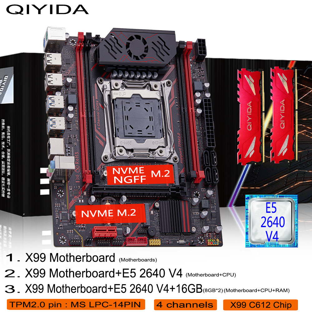 Home Cooking Videos - X99 Gaming Motherboard Set Kit With