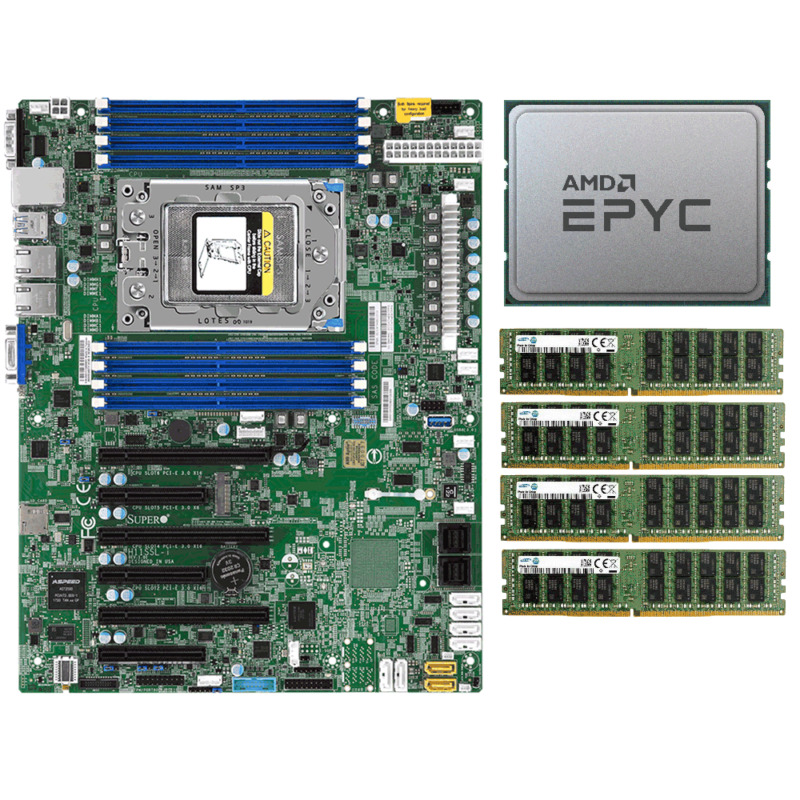 Home Cooking Videos - AMD EPYC 7551P CPU 32 Cores