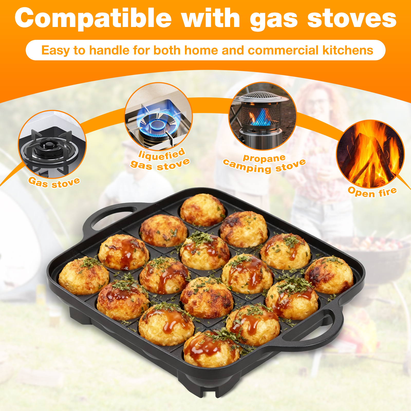 Takoyaki Pan Nonstick Japanese - Takoyaki Pan Cast recension och pris