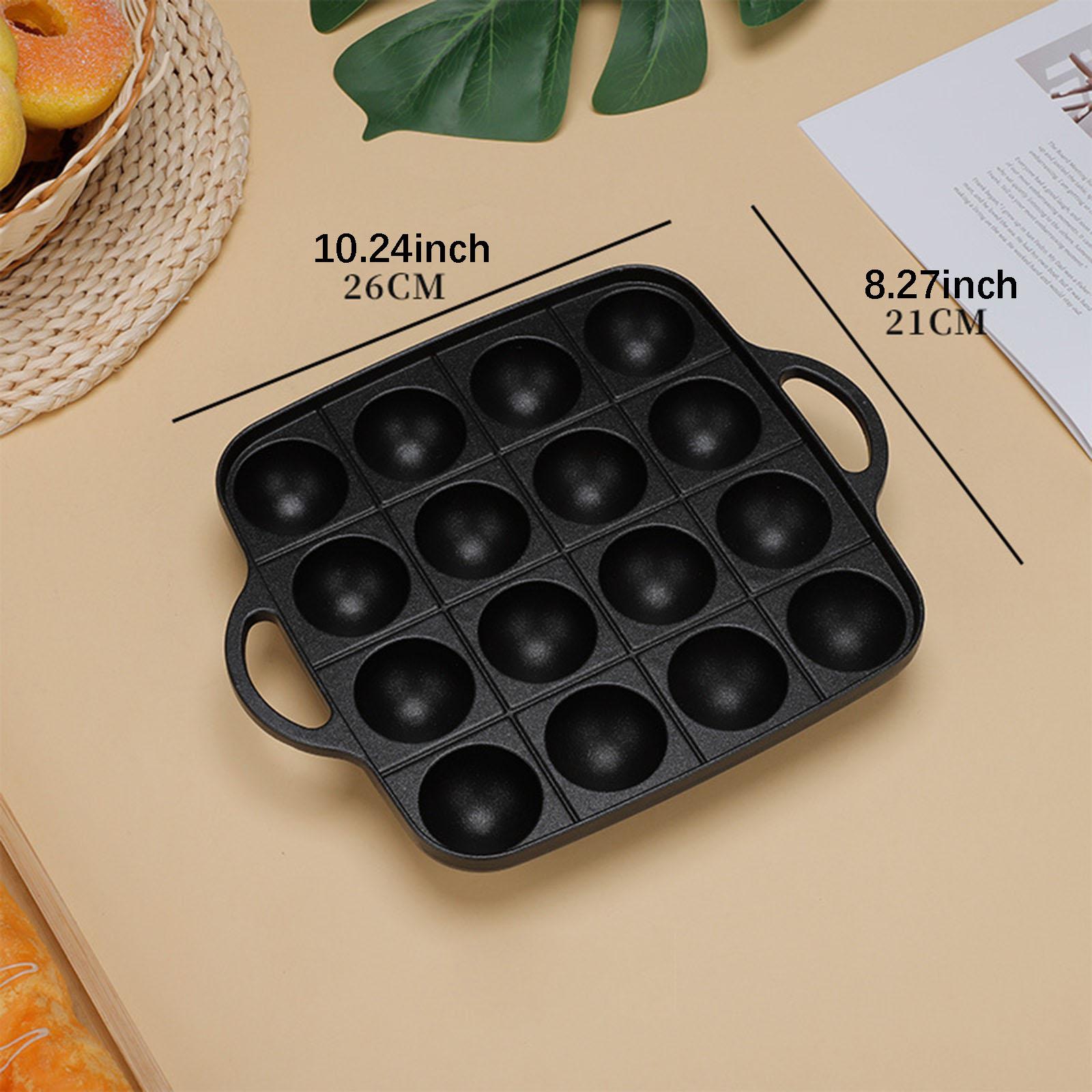 Takoyaki Grill Pan 16 Cavities - Takoyaki Pan Cast recension och pris