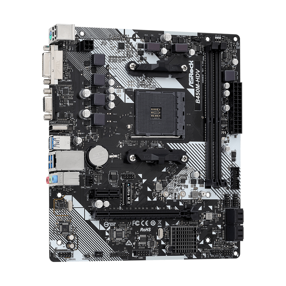 ASROCK B450M-HDV R4.0 Motherbo - Home Cooking Videos recension och pris