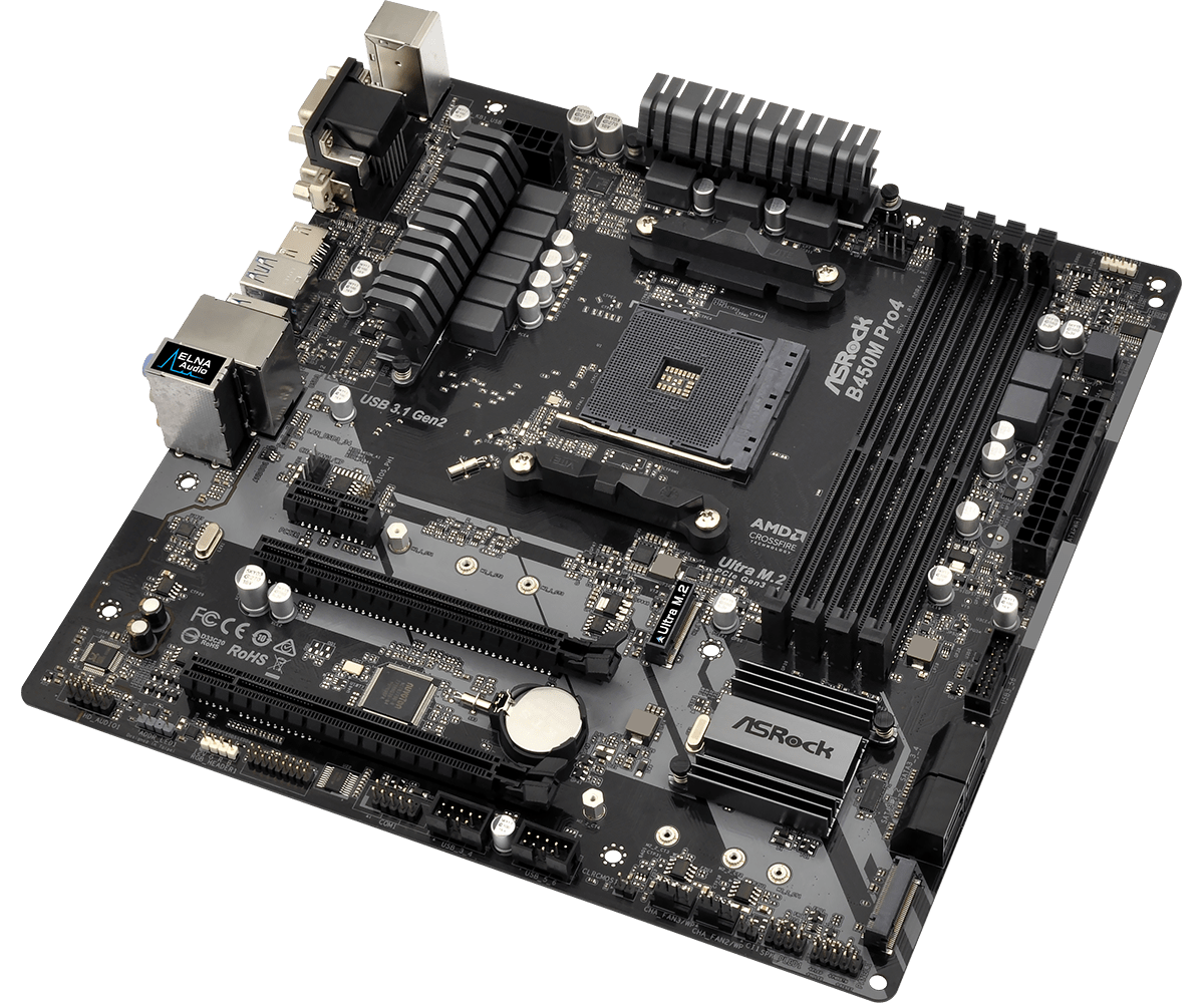 ASROCK B450M B450 Motherboard  - Home Cooking Videos recension och pris