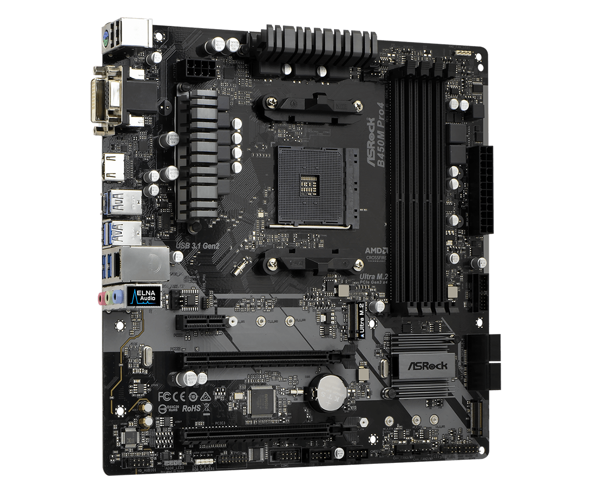 ASROCK B450M B450 Motherboard  - Home Cooking Videos recension och pris