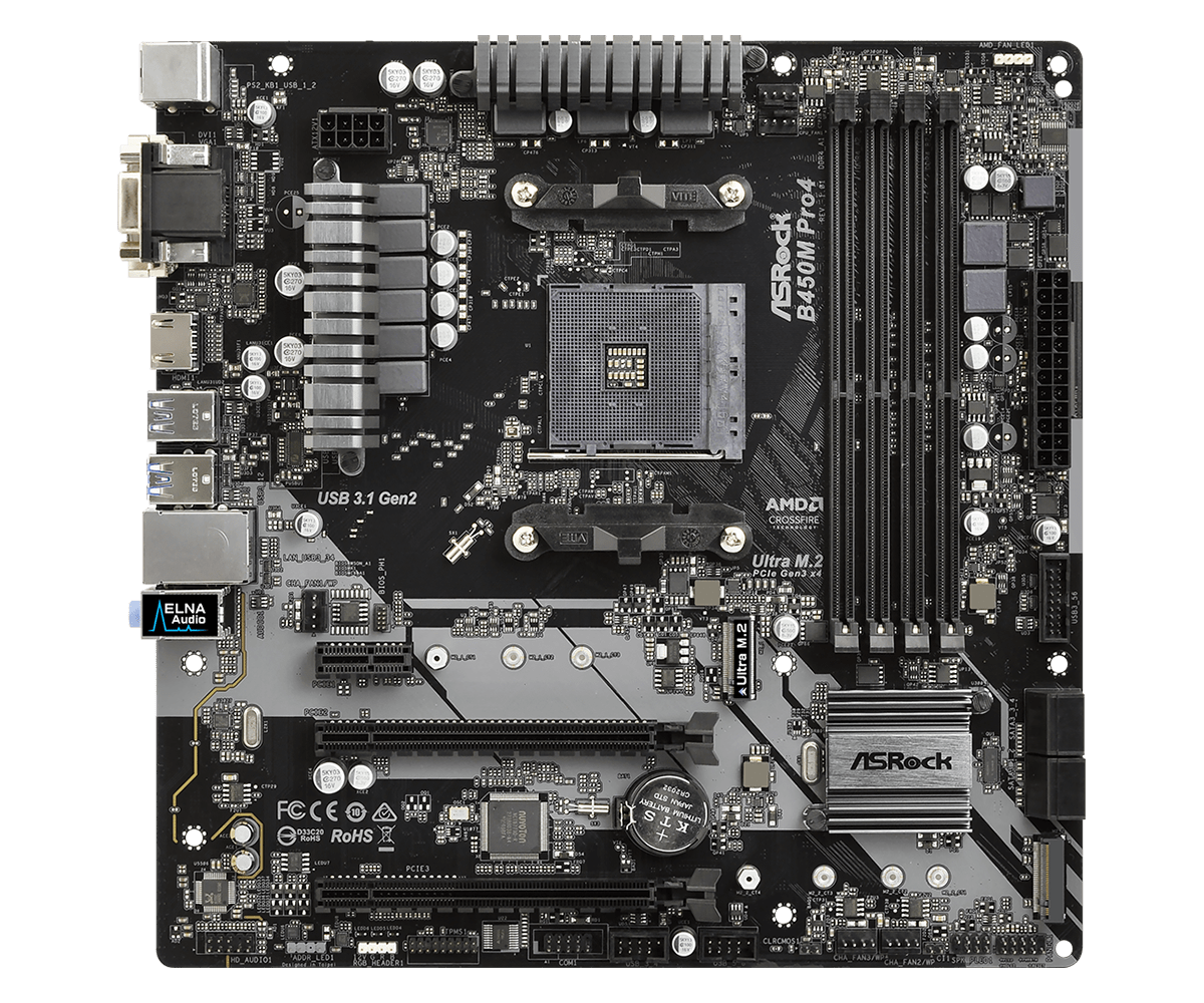 ASROCK B450M B450 Motherboard  - Home Cooking Videos recension och pris
