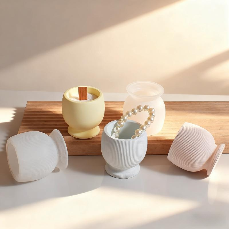 Round Striped Plaster Storage  - Idli Steamer Mold recension och pris