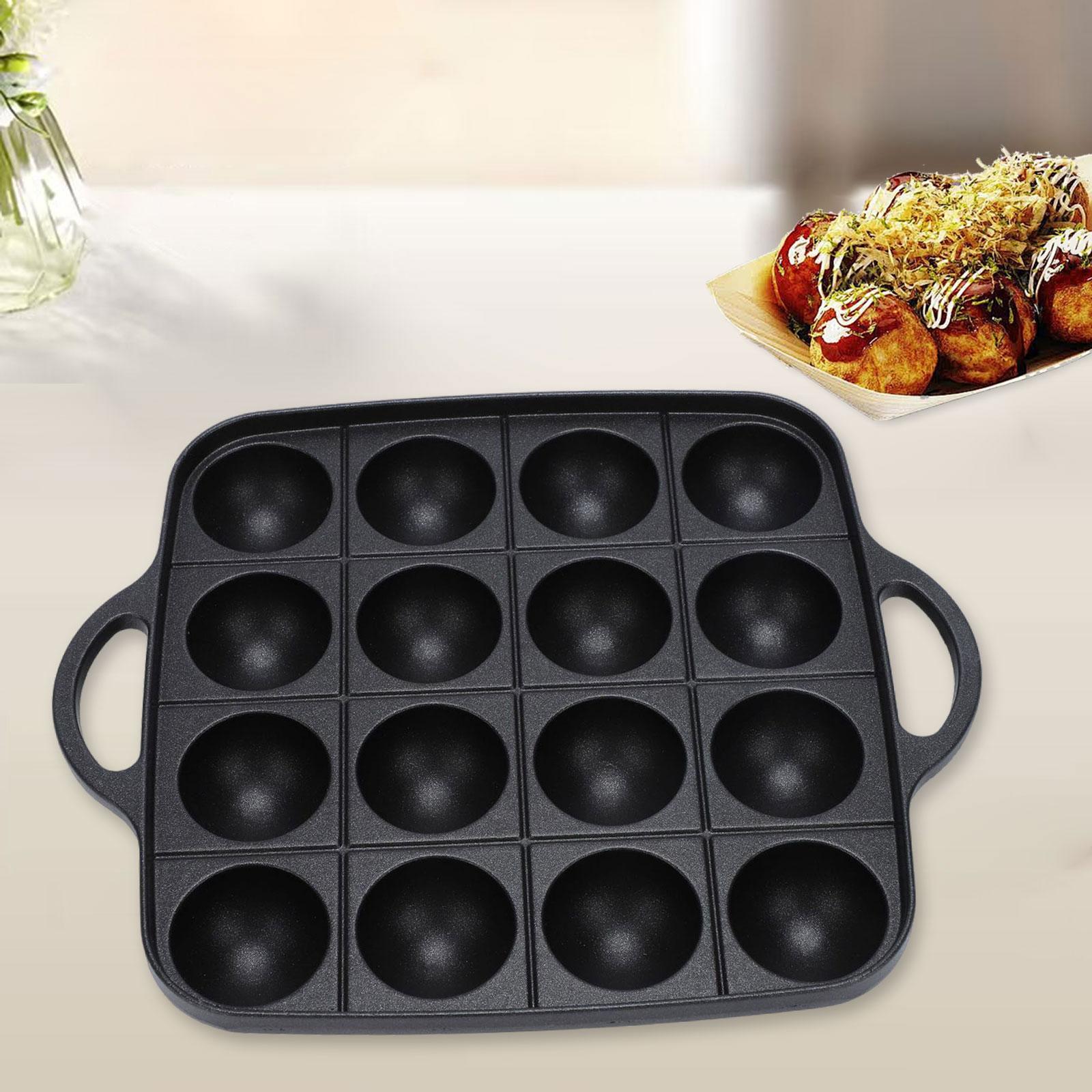 Takoyaki Grill Pan 16 Cavities - Takoyaki Pan Cast recension och pris
