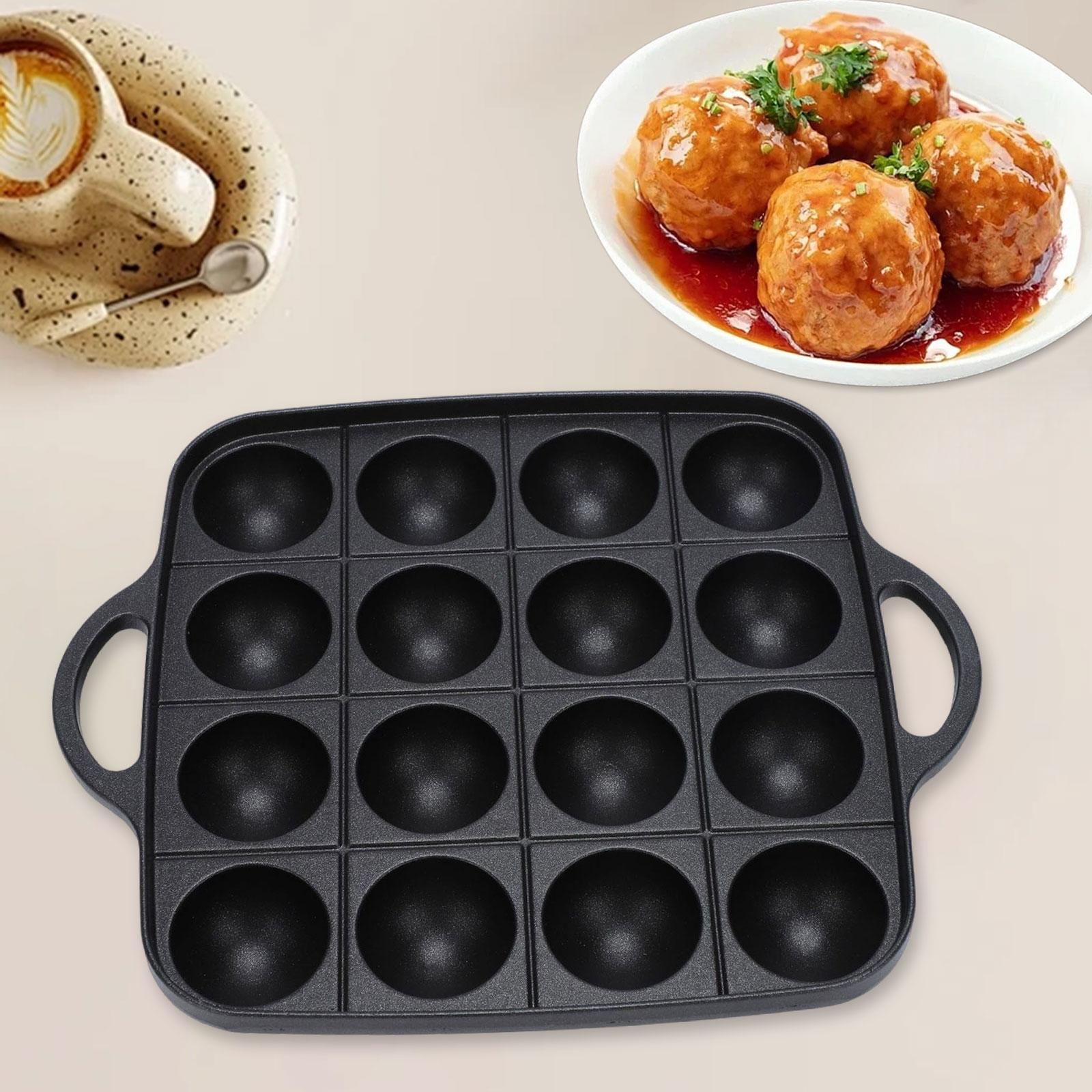 Takoyaki Grill Pan 16 Cavities - Takoyaki Pan Cast recension och pris