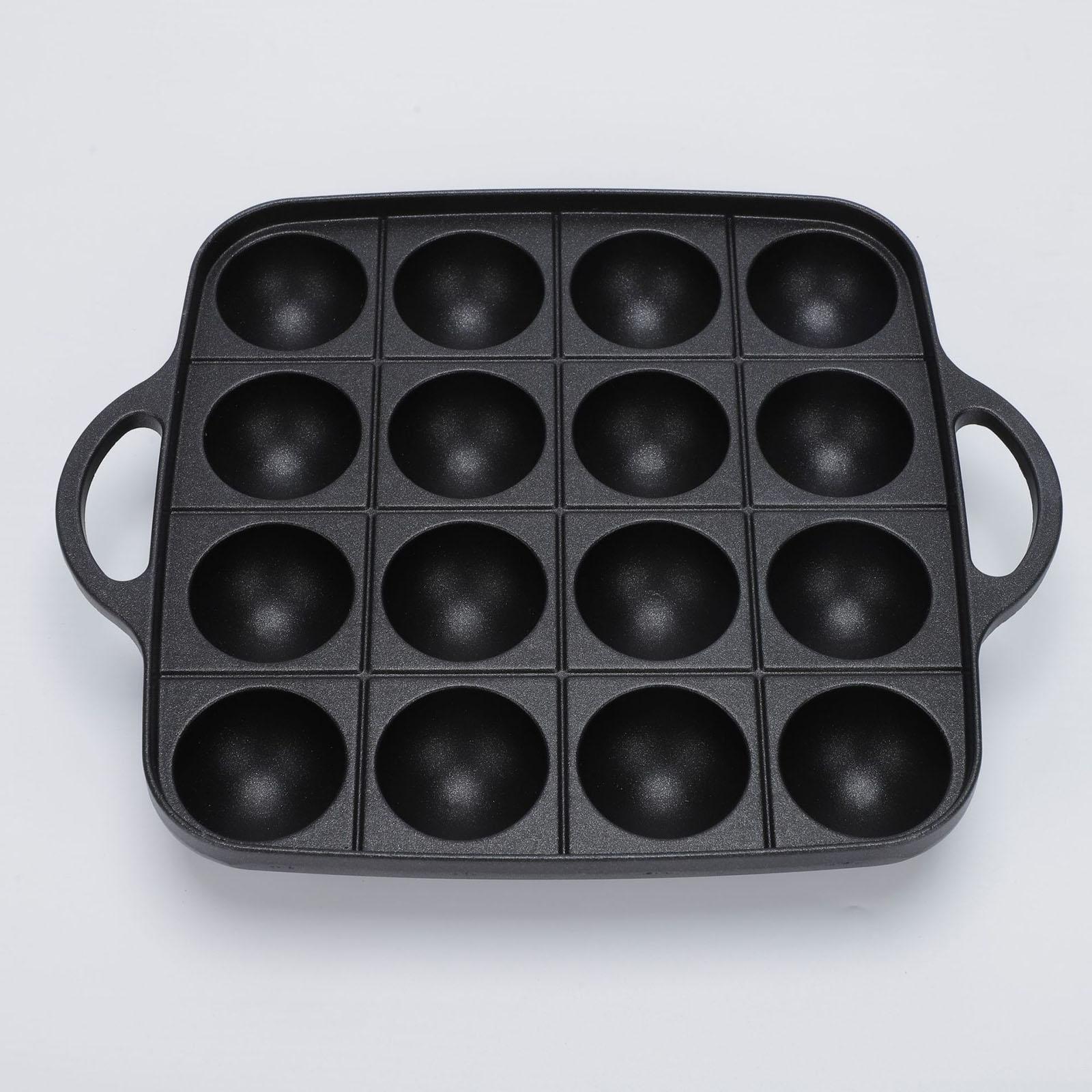 Takoyaki Grill Pan 16 Cavities - Takoyaki Pan Cast recension och pris