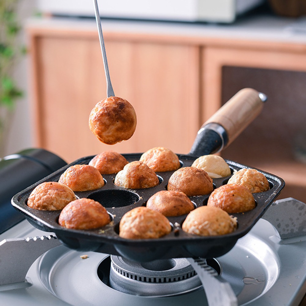 Cake Cooking Tool Cast Iron Ta - Takoyaki Pan Cast recension och pris