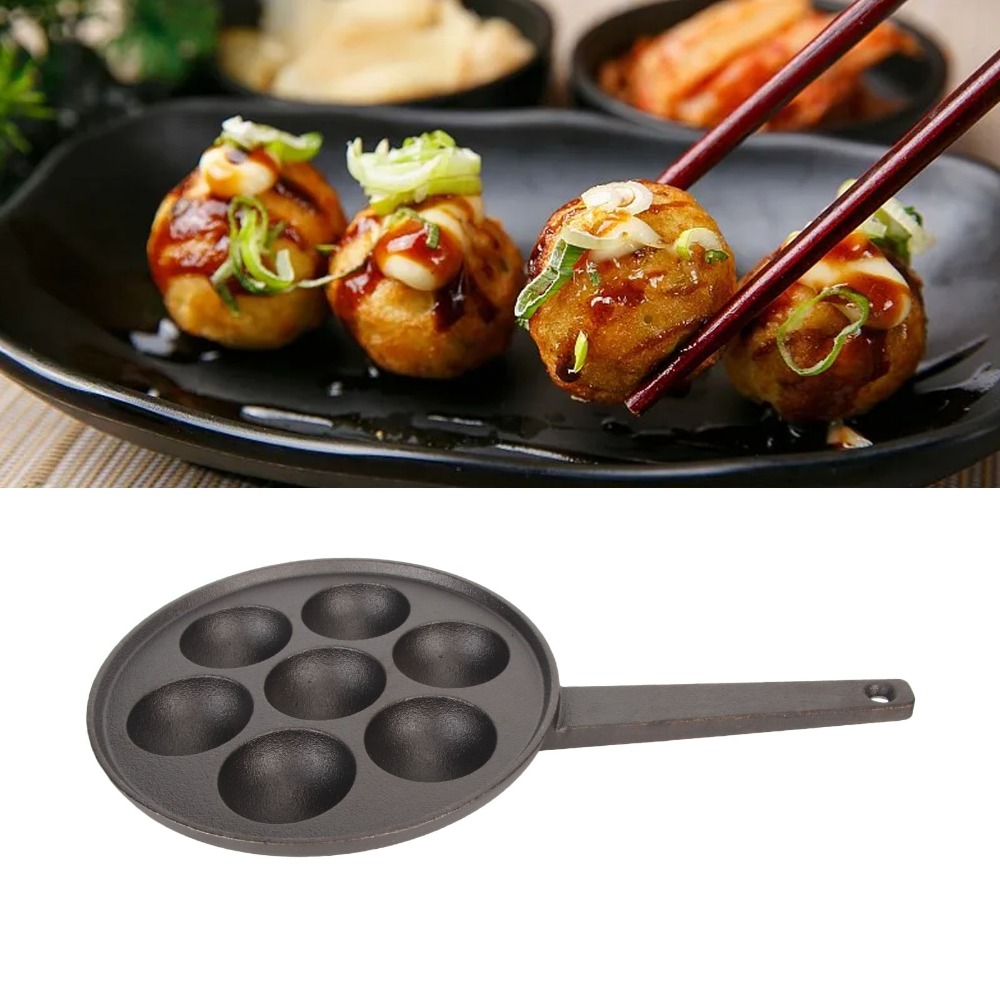 Cast Iron Takoyaki Pan 2.17in  - Takoyaki Pan Cast recension och pris