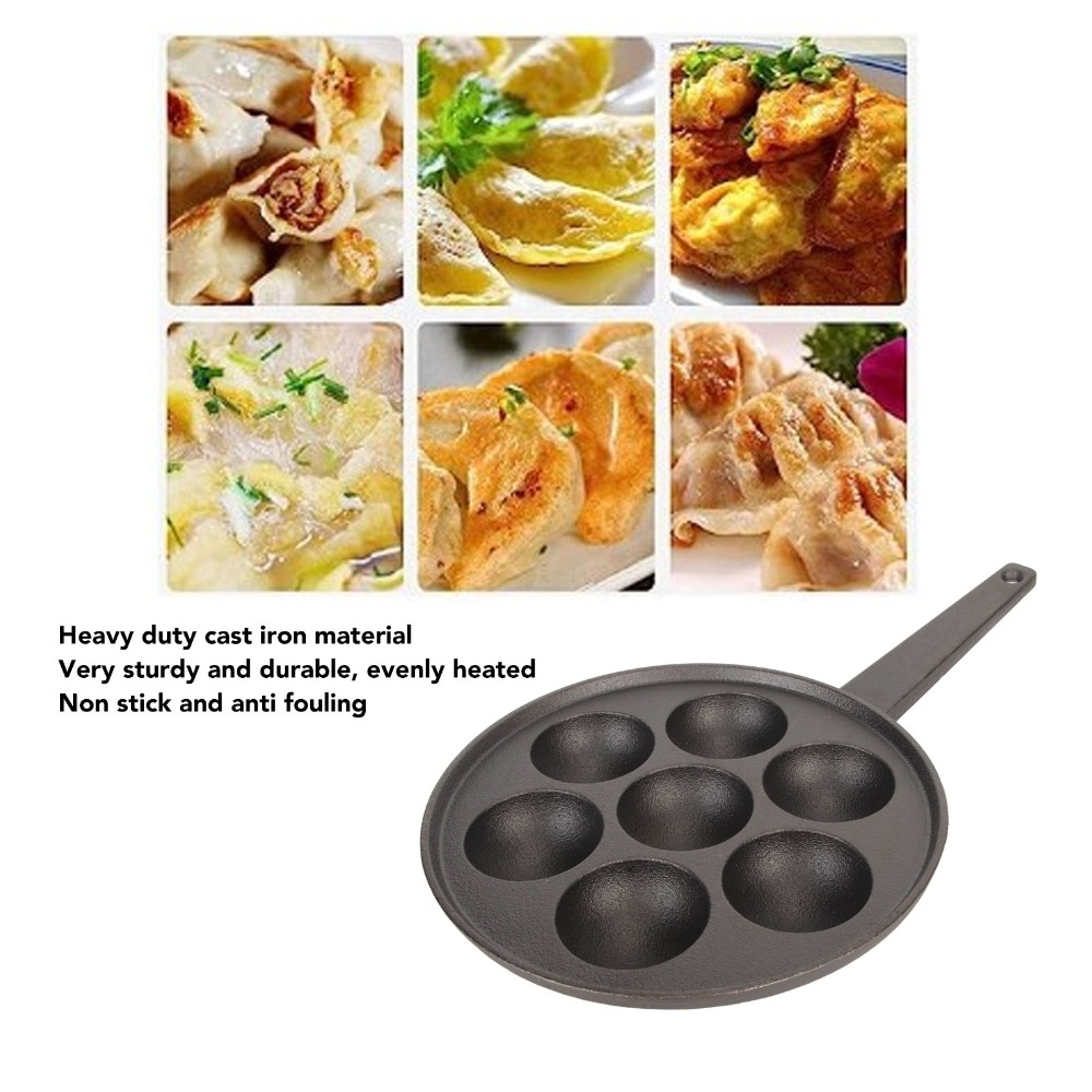 Cast Iron Takoyaki Pan 2.17in  - Takoyaki Pan Cast recension och pris