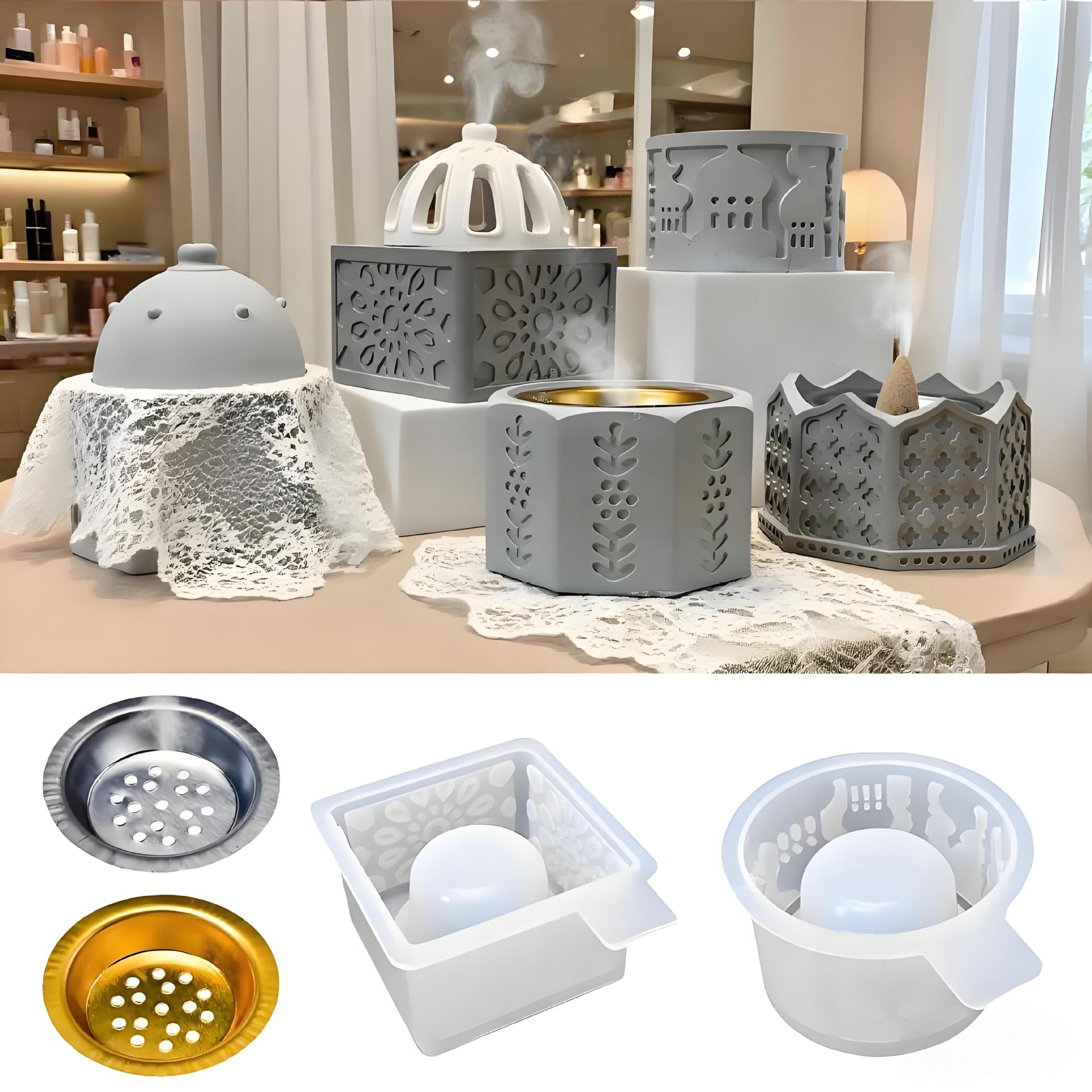 Concrete Incense Burner Silico - Idli Steamer Mold recension och pris