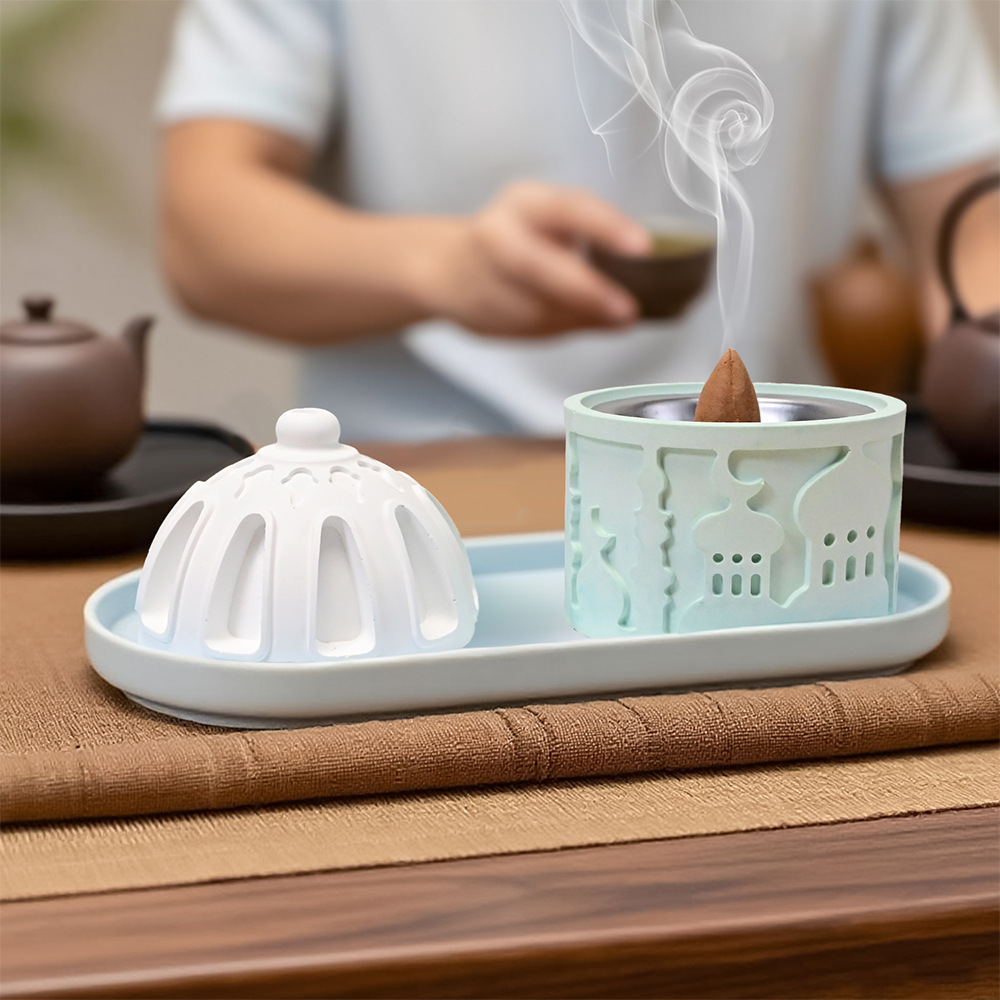 Concrete Incense Burner Silico - Idli Steamer Mold recension och pris