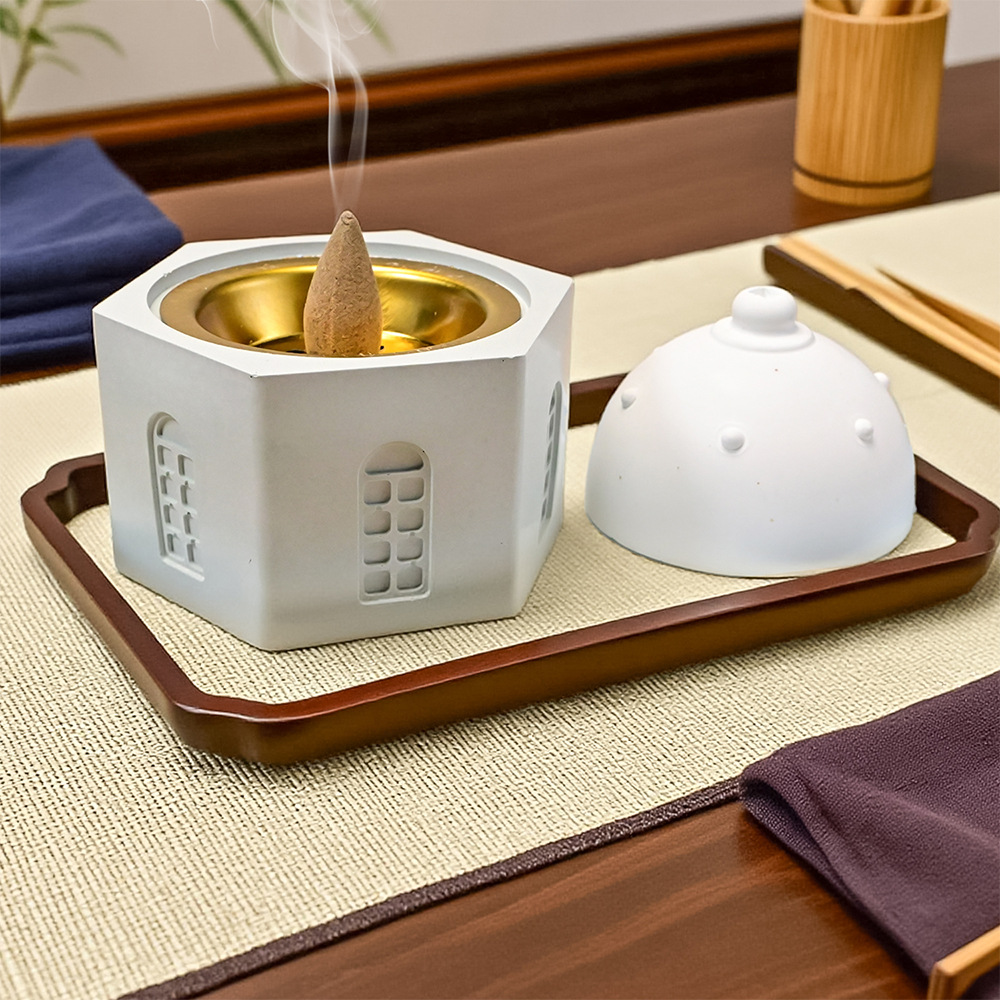 Concrete Incense Burner Silico - Idli Steamer Mold recension och pris