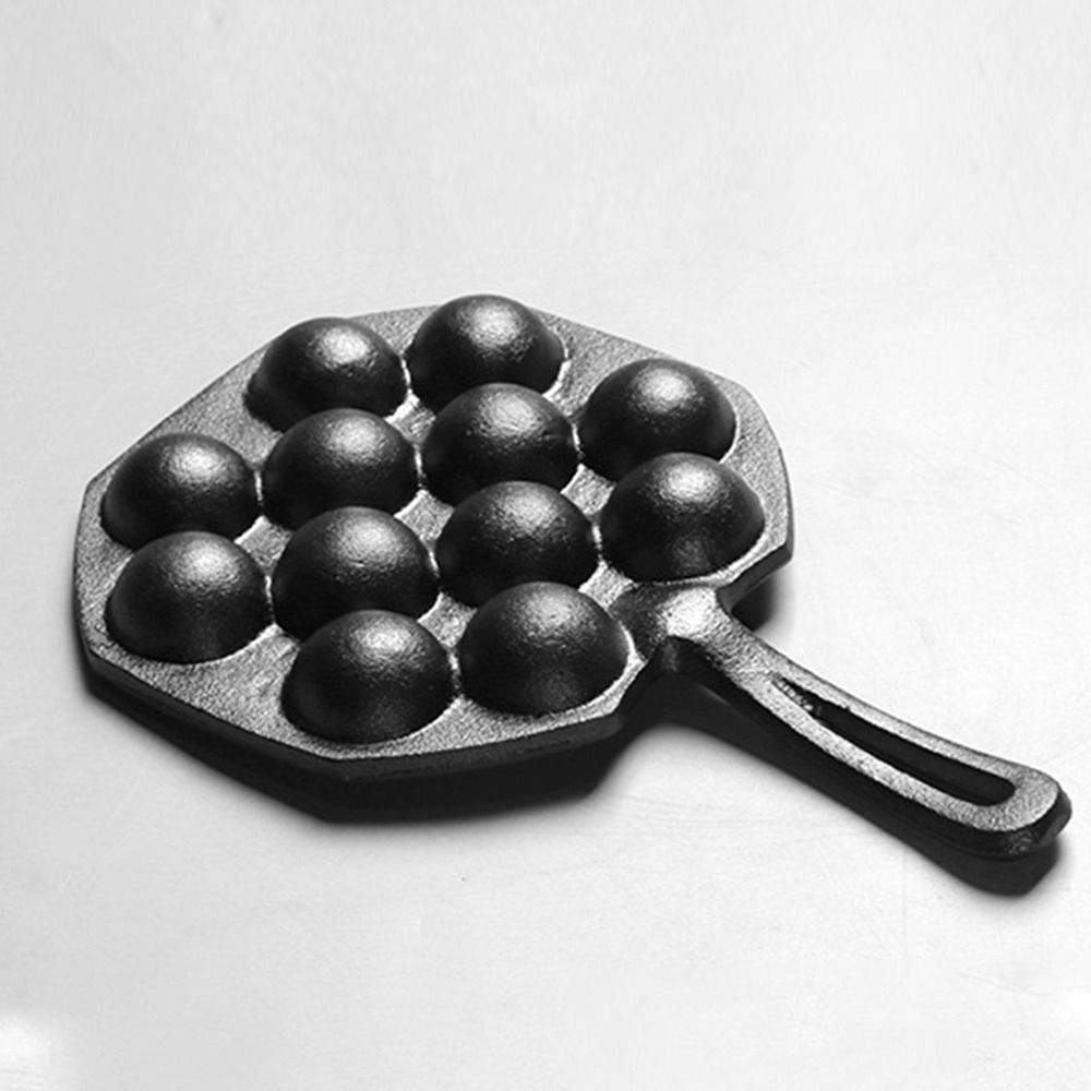 12 Holes Octopus Baking Mold C - Takoyaki Pan Cast recension och pris