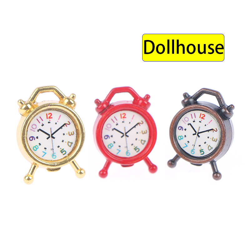 1PC 1:12 Scale Alarm Clock Dol - Home Cooking Kitchen recension och pris