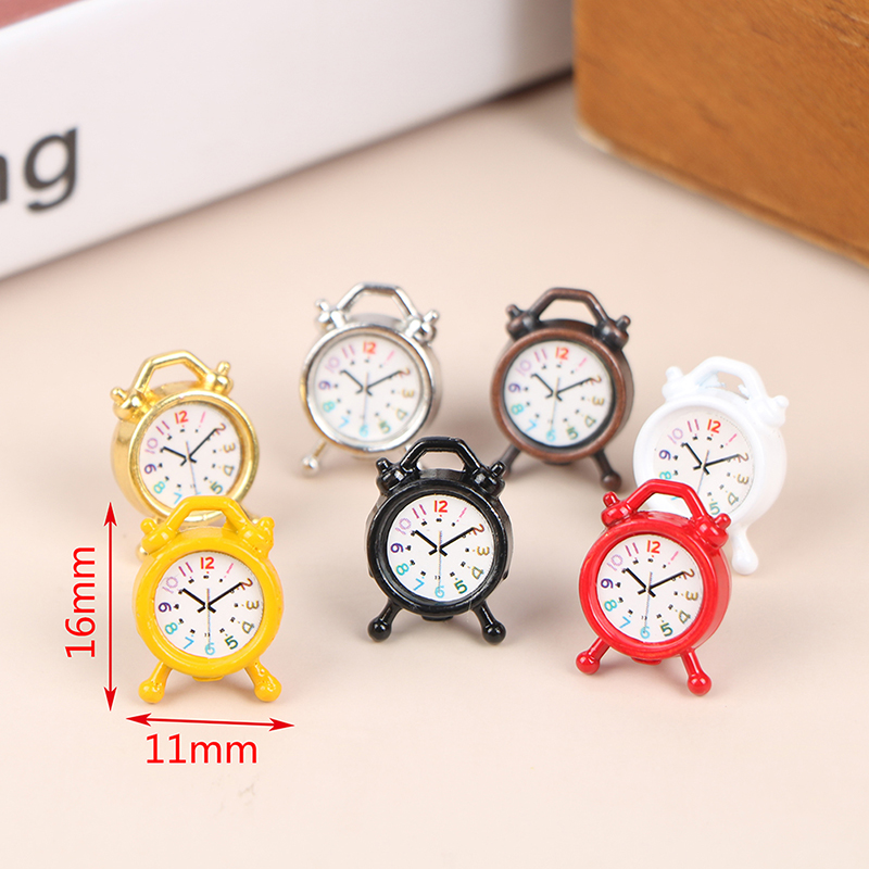 1PC 1:12 Scale Alarm Clock Dol - Home Cooking Kitchen recension och pris