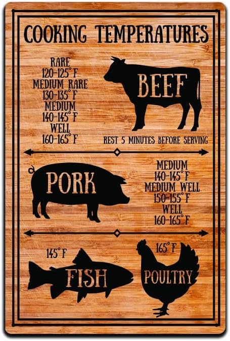 Tin Sign Home Wall Decor - Met - Home Cooking In recension och pris