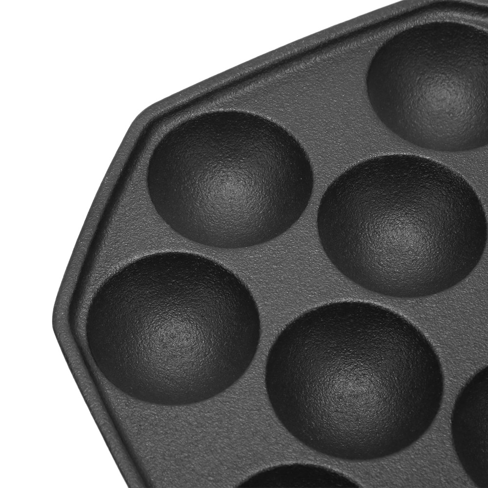 Cast Iron Egg Puff Frying Pan  - Takoyaki Pan Cast recension och pris