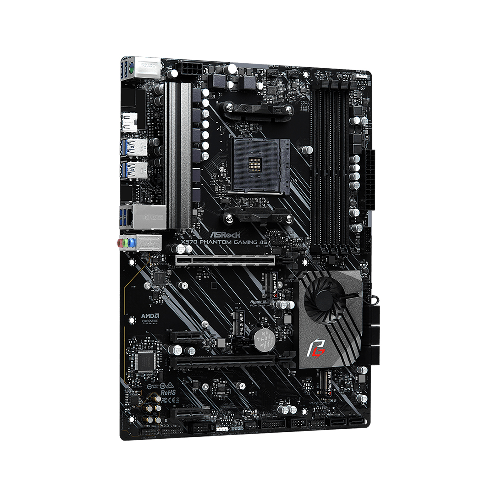 ASRock X570 Phantom Gaming 4S  - Home Cooking Videos recension och pris