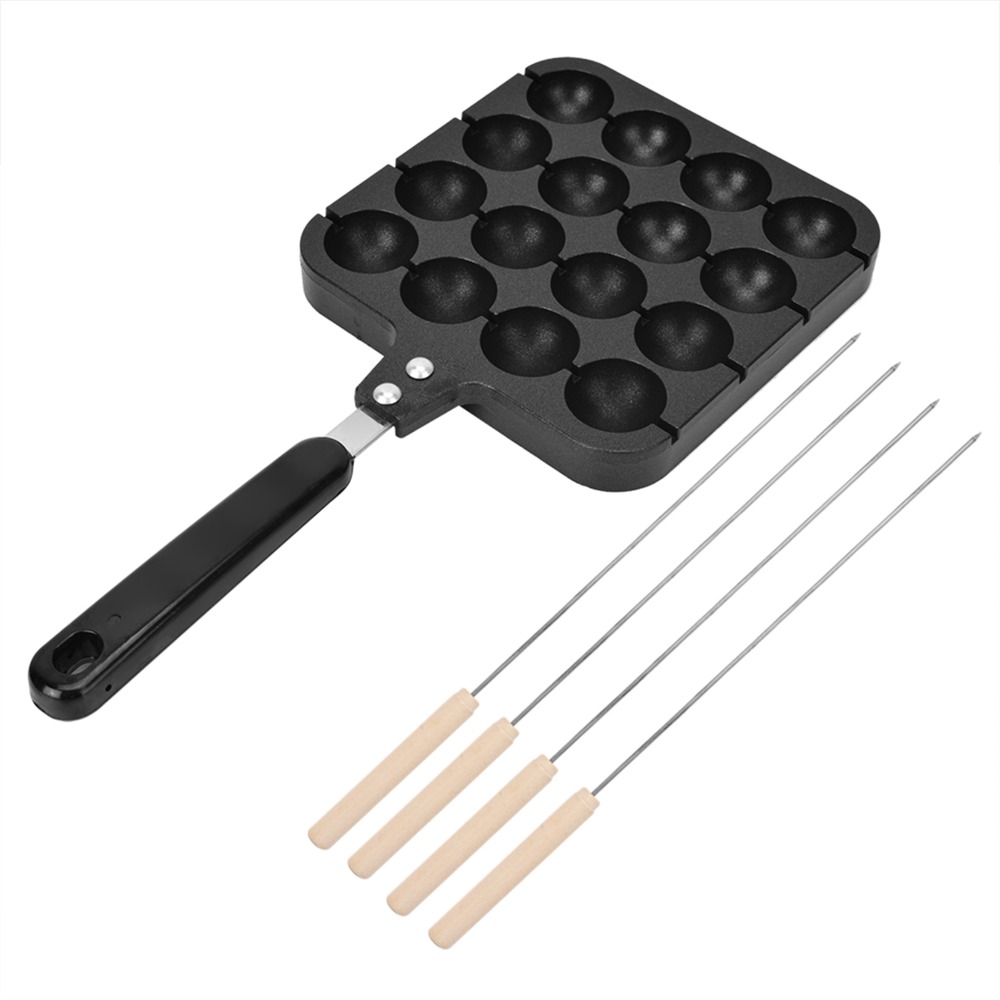 Cast Aluminum Takoyaki Grill P - Takoyaki Pan Cast recension och pris