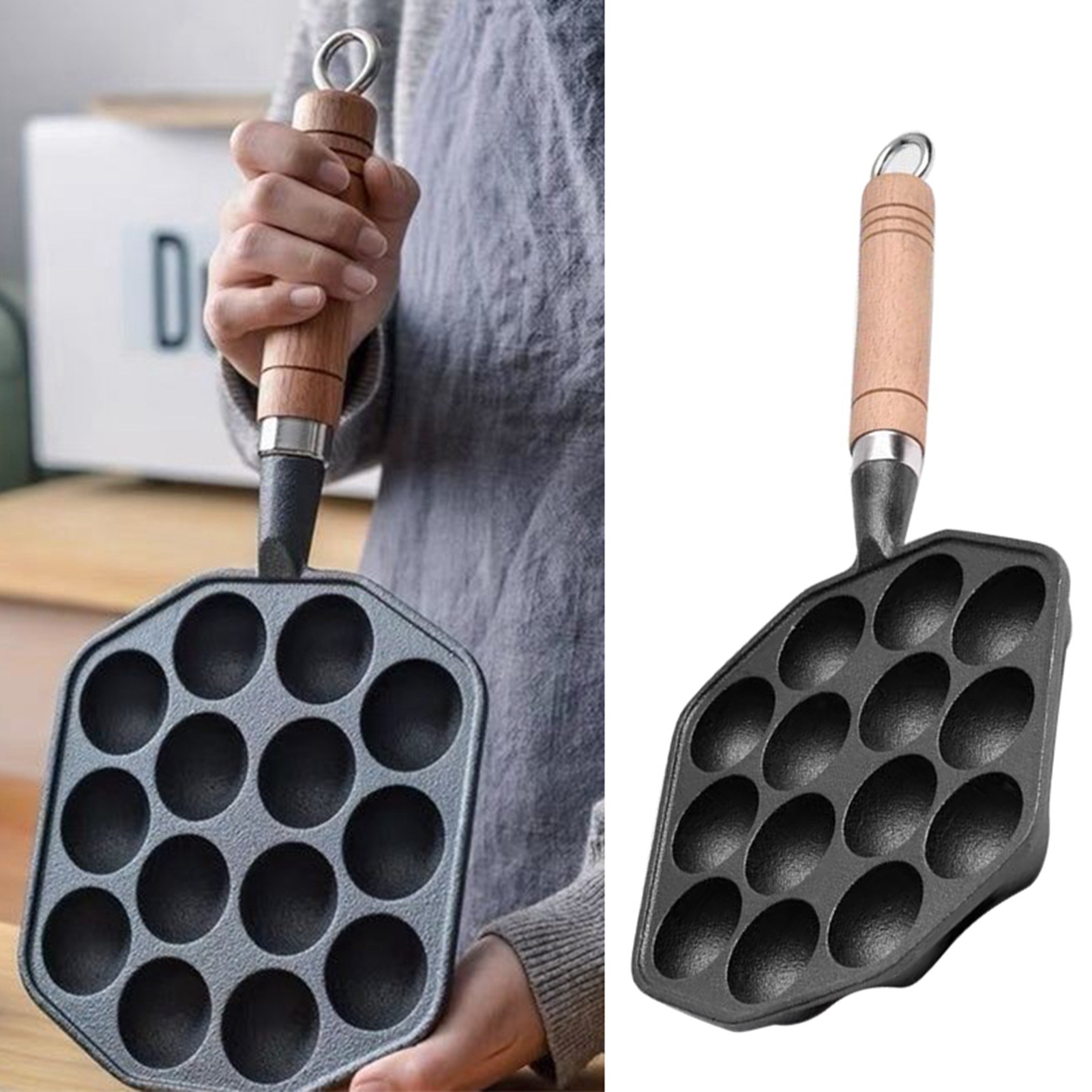 Takoyaki Grill Pan Octopus Mea - Takoyaki Pan Cast recension och pris