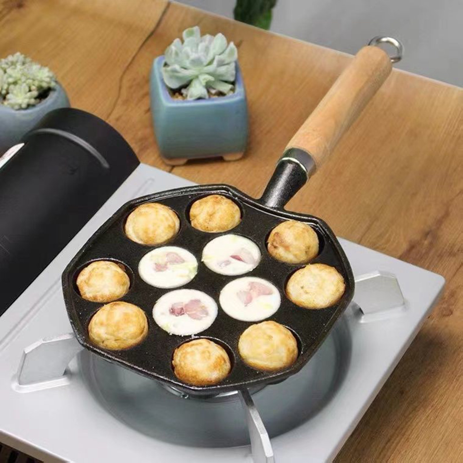 Takoyaki Grill Pan Easy To Cle - Takoyaki Pan Cast recension och pris