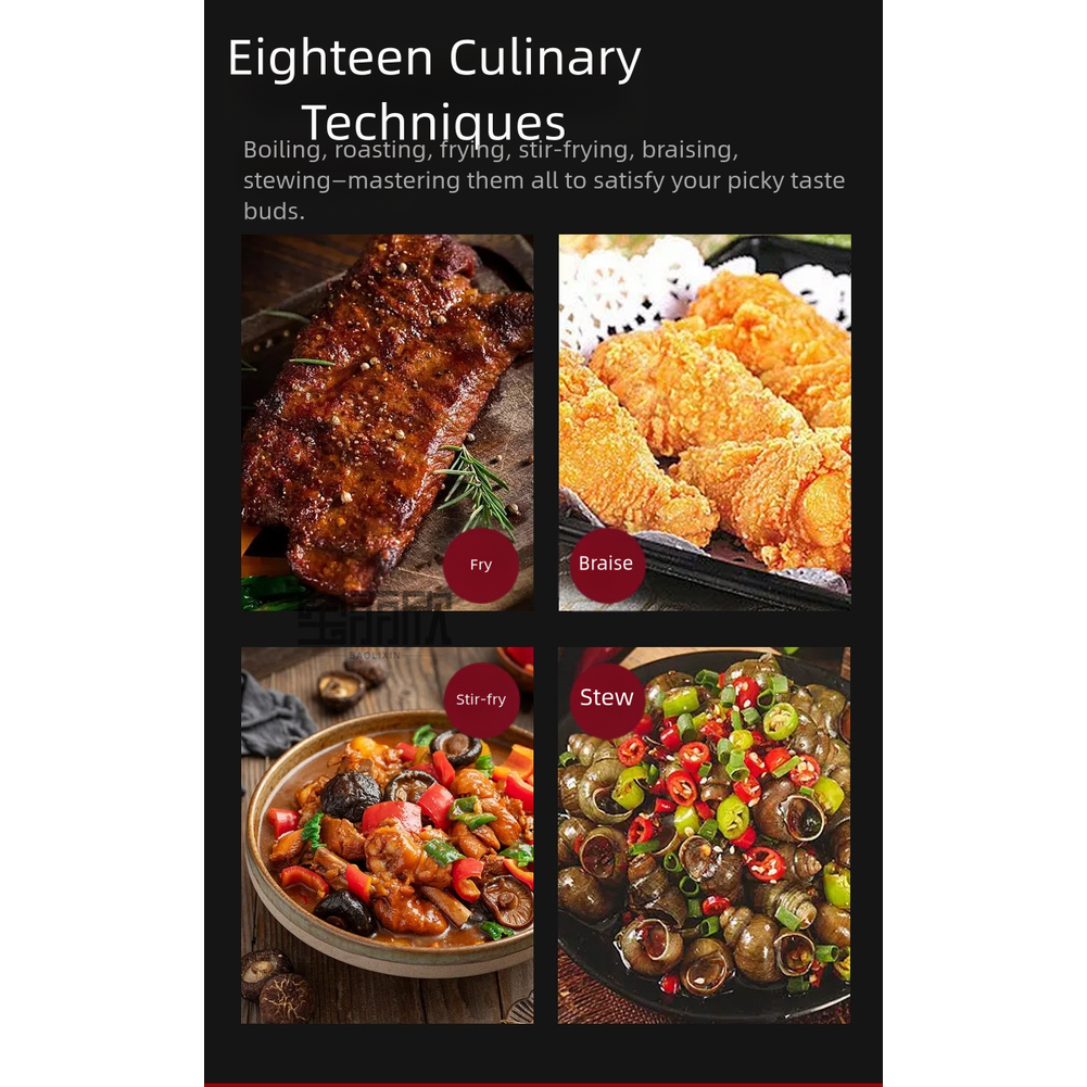 Home Use Cast Iron Stir Fry Wo - Home Cooking Experience recension och pris