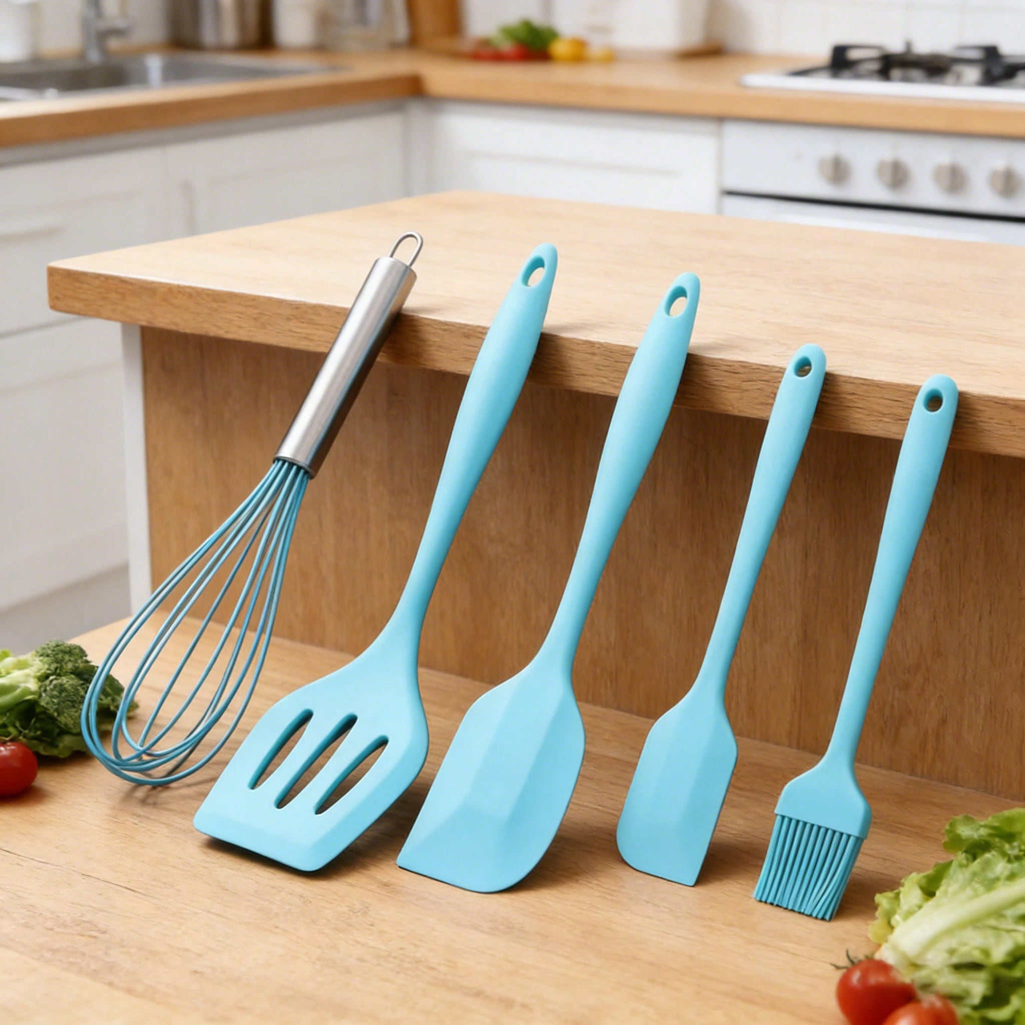 Silicone Cooking Utensils Set, - Home Cooking Kitchen recension och pris