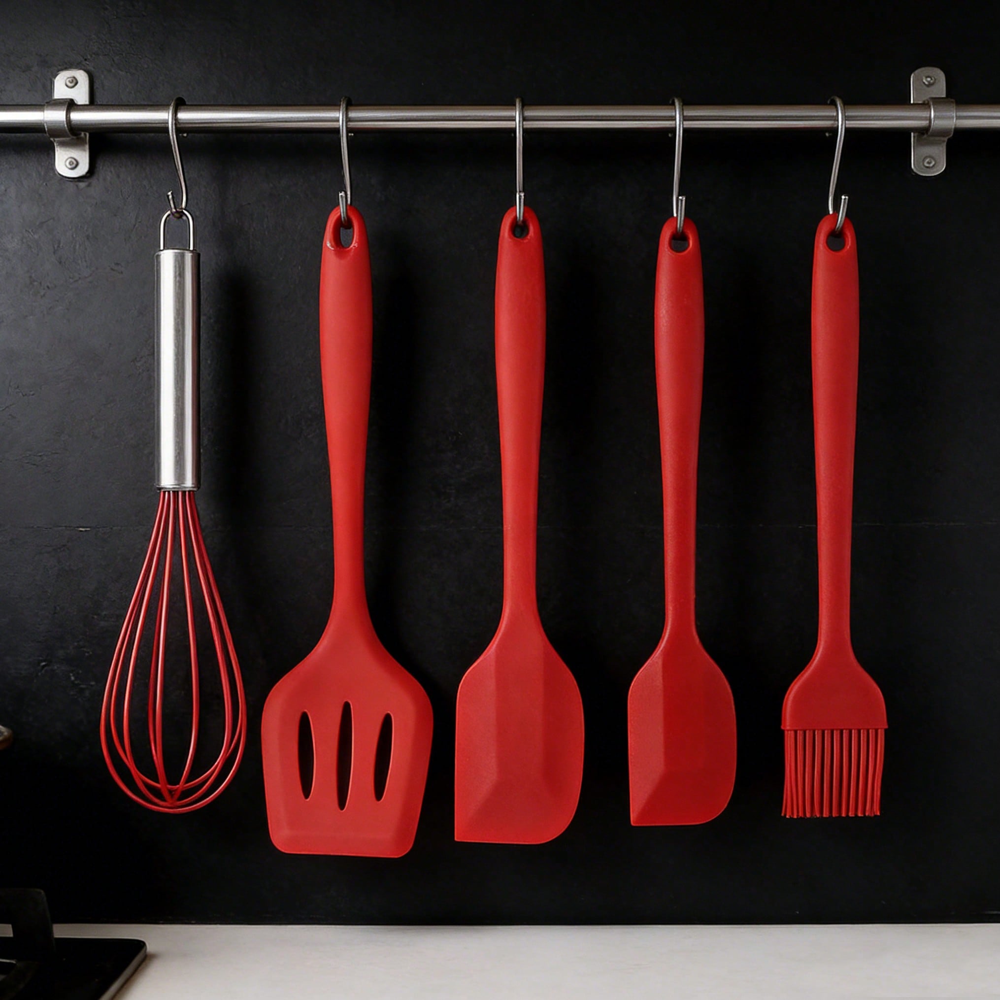 Silicone Cooking Utensils Set, - Home Cooking Kitchen recension och pris