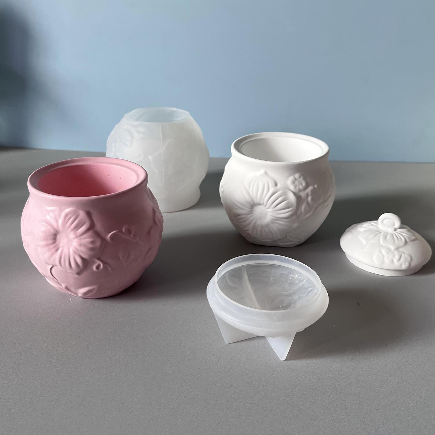 Embossed Pattern Jar Silicone  - Idli Steamer Mold recension och pris