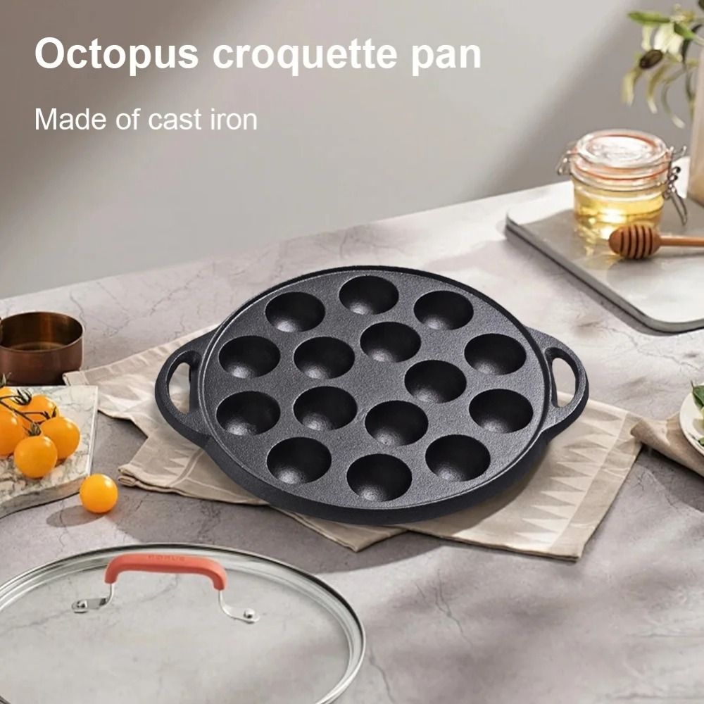 Cooking Tools 15 Holes Cast Ir - Takoyaki Pan Cast recension och pris