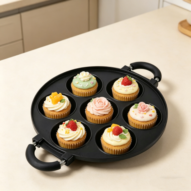 Takoyaki Pan 7/12 Molds, Cast  - Takoyaki Pan Cast recension och pris